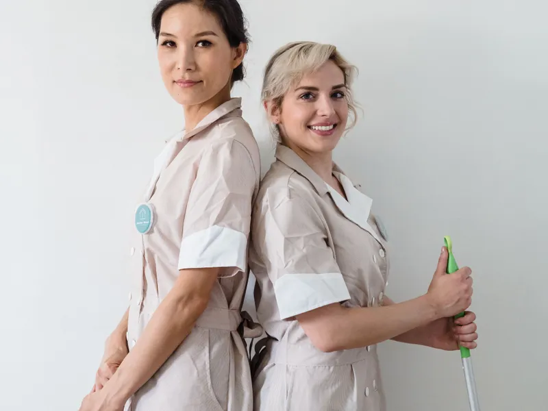 Het team van PolderShine aan het werk